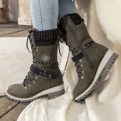 Botas invierno mujer impermeables suela antideslizante
