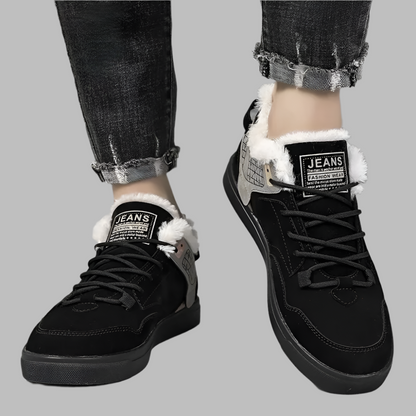 Zapatillas Hombre Invierno con Forro de Felpa Interior