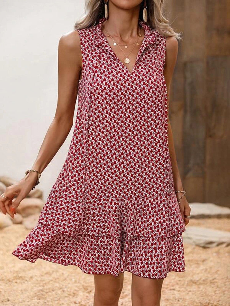Vestido midi mujer con estampado floral ajuste elegante