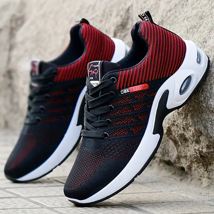 Zapatillas Hombre Tejido Transpirable Suela Amortiguada