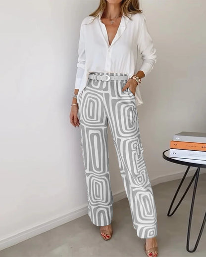 Pantalón Mujer de Tiro Alto Ajustado