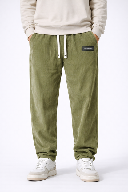 Pantalones Hombre de Pana Ajuste ComfortFit