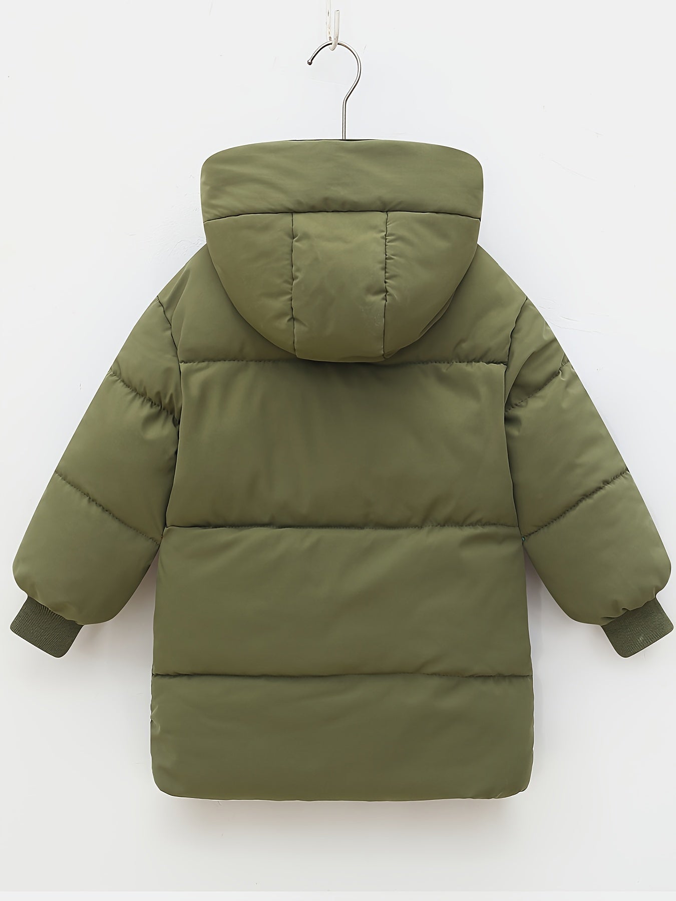 Chaqueta Acolchada Niño con Capucha y Mangas Largas