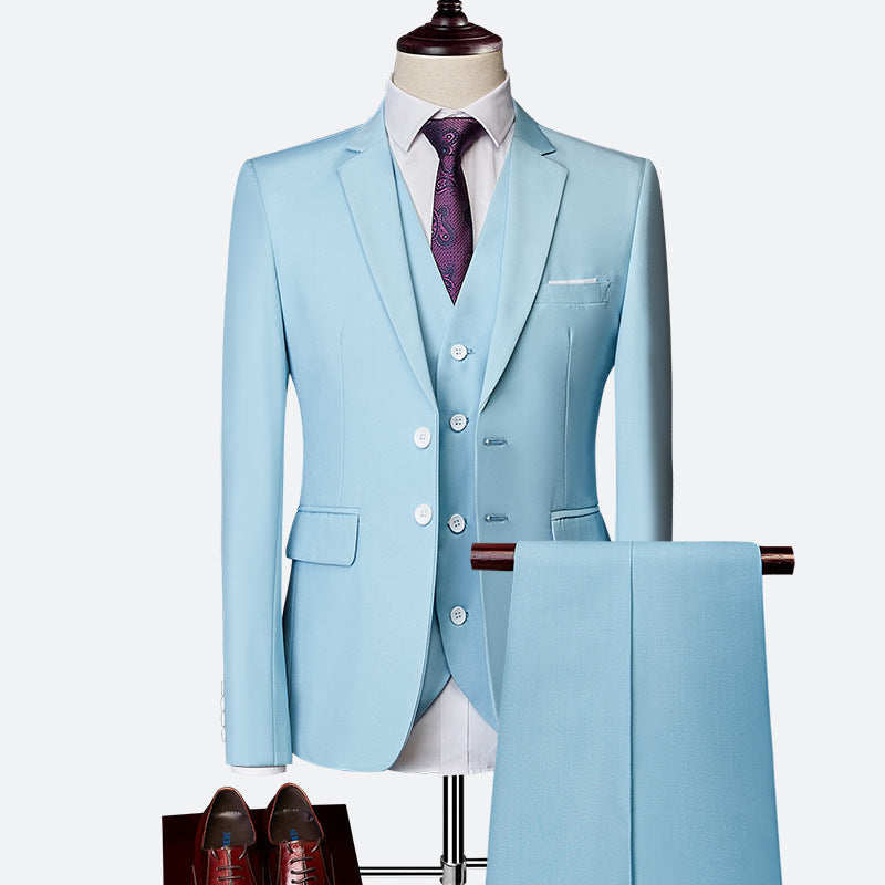 Traje Hombre Tres Piezas Clásico Ajuste Regular - Mavetta
