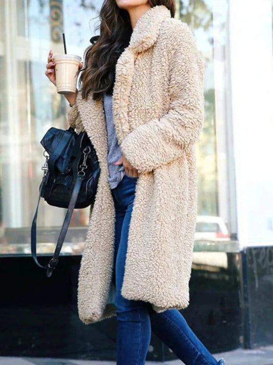 Abrigo Mujer de Teddy Estilo Casual - Mavetta
