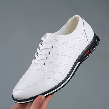 Zapatos Vestir Hombre Piel Sintetica Cordones Suela Goma