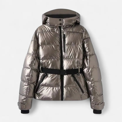 Chaqueta Acolchada Mujer Cintura Entallada