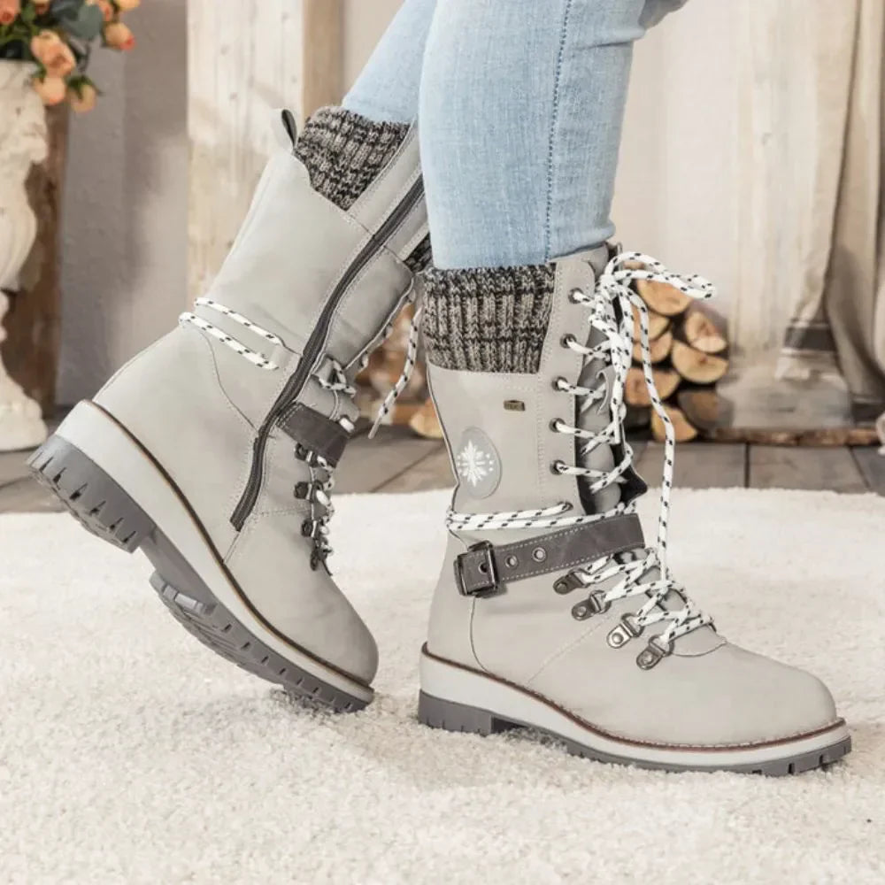 Botas invierno mujer impermeables suela antideslizante