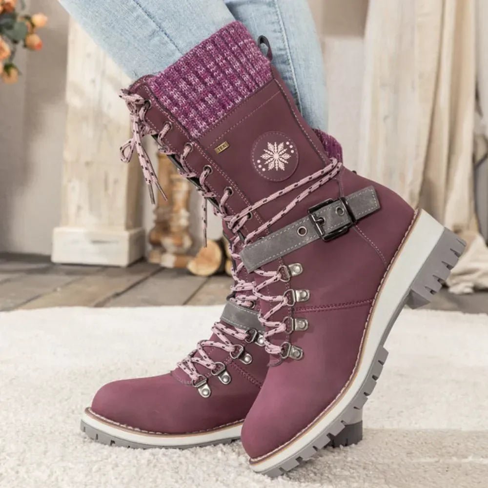 Botas invierno mujer impermeables suela antideslizante