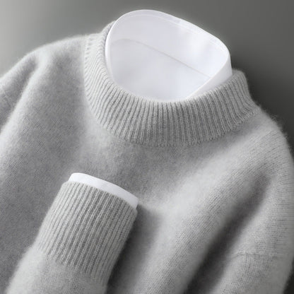 Jersey Hombre de Lana Elegante Ajuste Clásico
