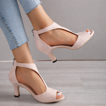 Tacones Mujer Tacón Alto Diseño Elegante