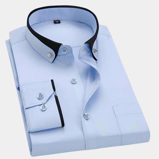 Camisa hombre formal manga larga versátil y casual - Mavetta