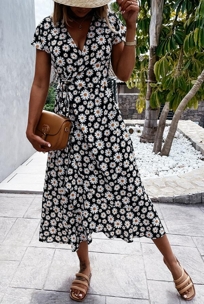 Vestido Mujer Verano Escote en V