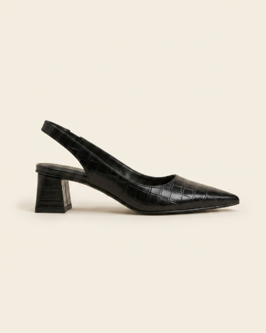 Zapatos Mujer con Tacón Cuadrado Elegante - Mavetta