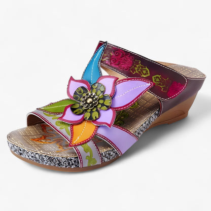 Sandalias Mujer Detalles Trenzados Estilo Bohemio