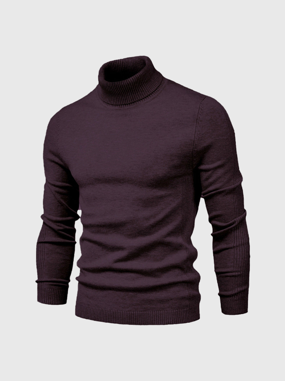 Jersey hombre Cuello alto Slim fit Ajustado