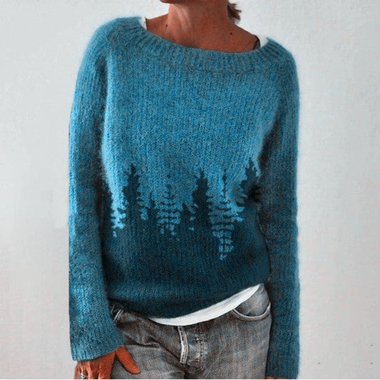 Jersey mujer de punto suave ajuste cómodo - Mavetta