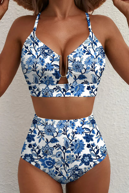 Bikini Mujer Moldeador Cintura Alta Elegante