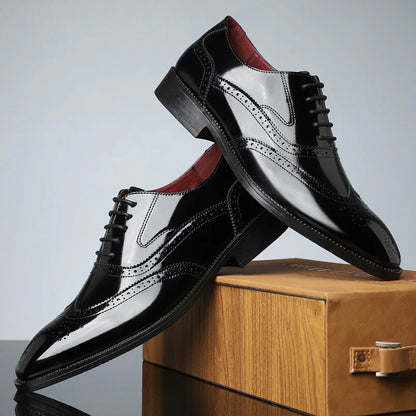 Zapatos Hombre Brogue Estilo Vintage Clásicos