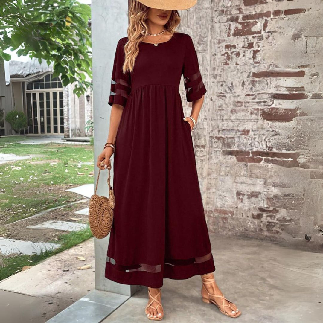 Vestido Mujer Comodo Ajuste Favorable Uso Diario