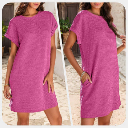 Vestido Mujer Corte Holgado con Bolsillos