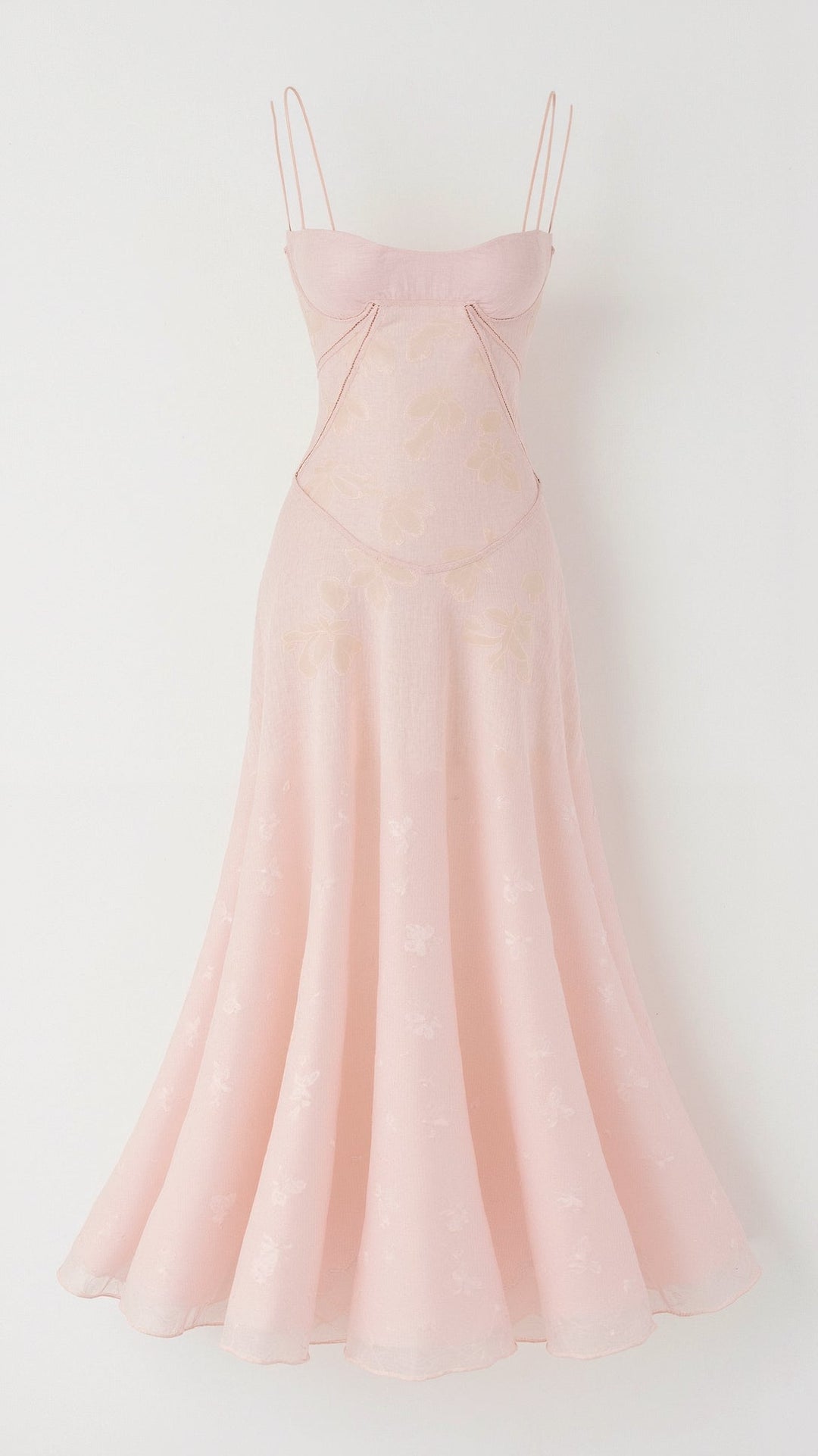 Vestido maxi mujer lencero invitada boda elegante