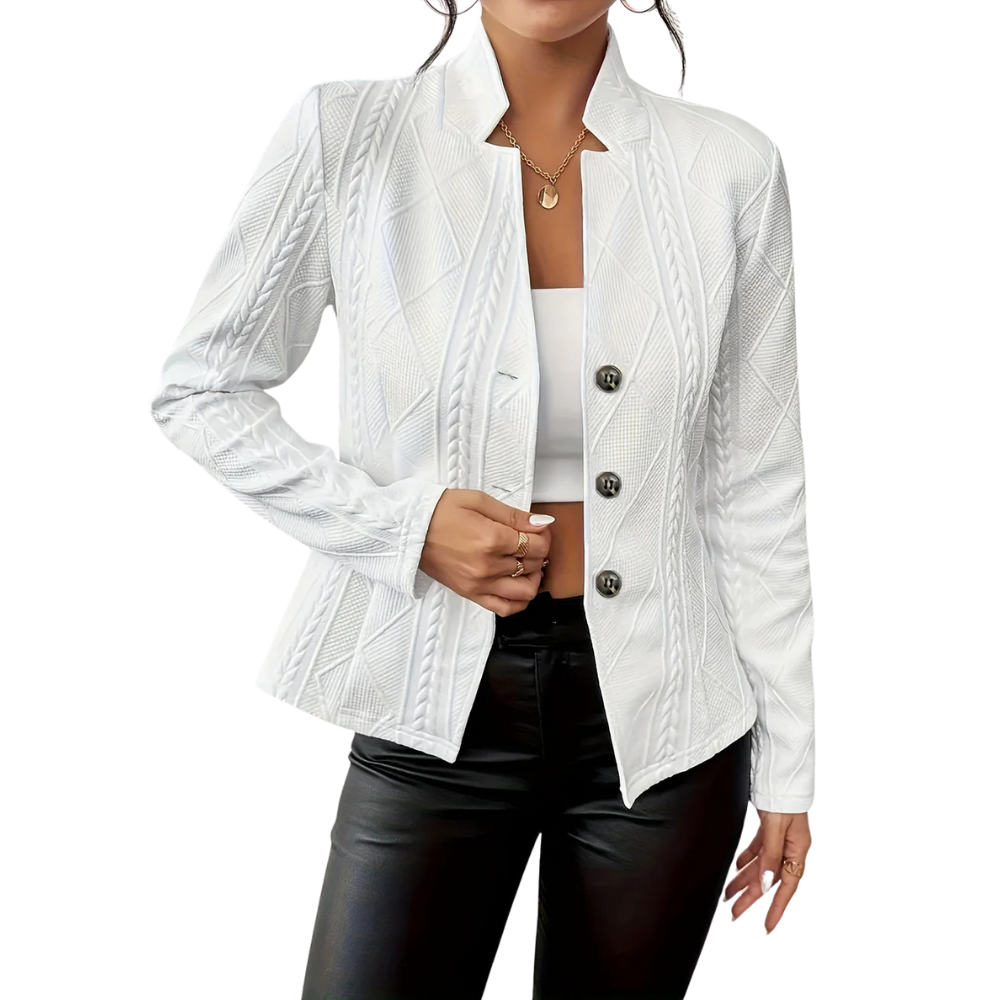 Blazer Mujer Entallado Estilo Elegante - Mavetta