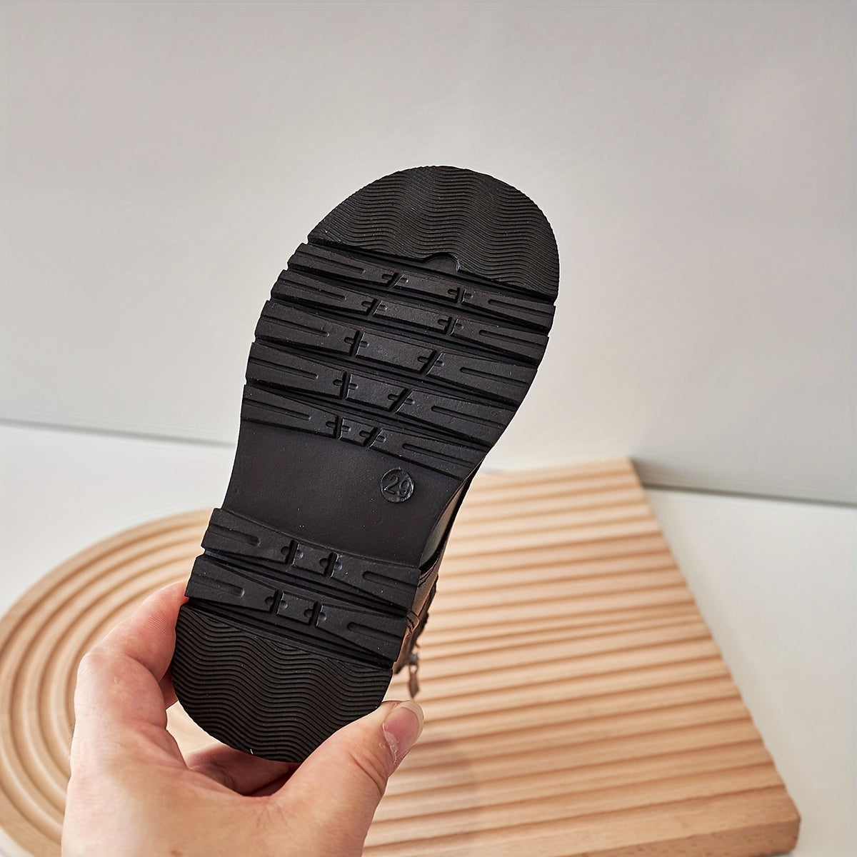 Botas Altas Niña con Cremallera y Diseño de Encaje