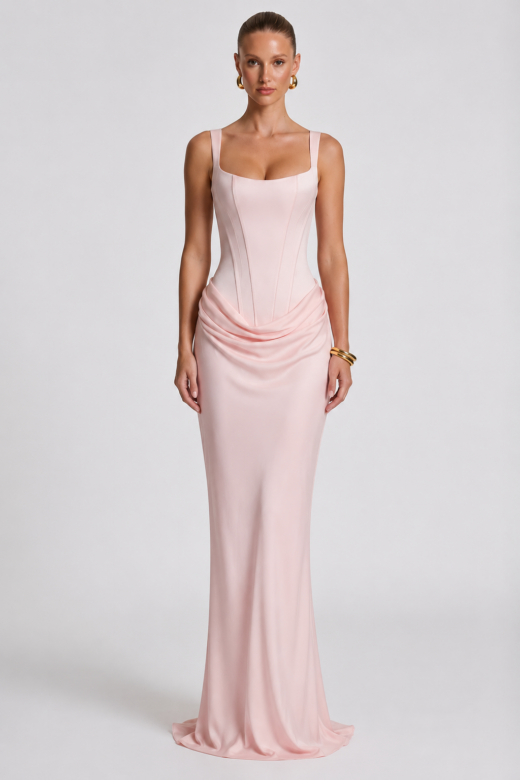 Vestido Corsé Mujer de Silueta Ajustada Elegante