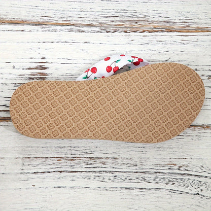 Sandalias planas mujer con estampado boho estilo alegre