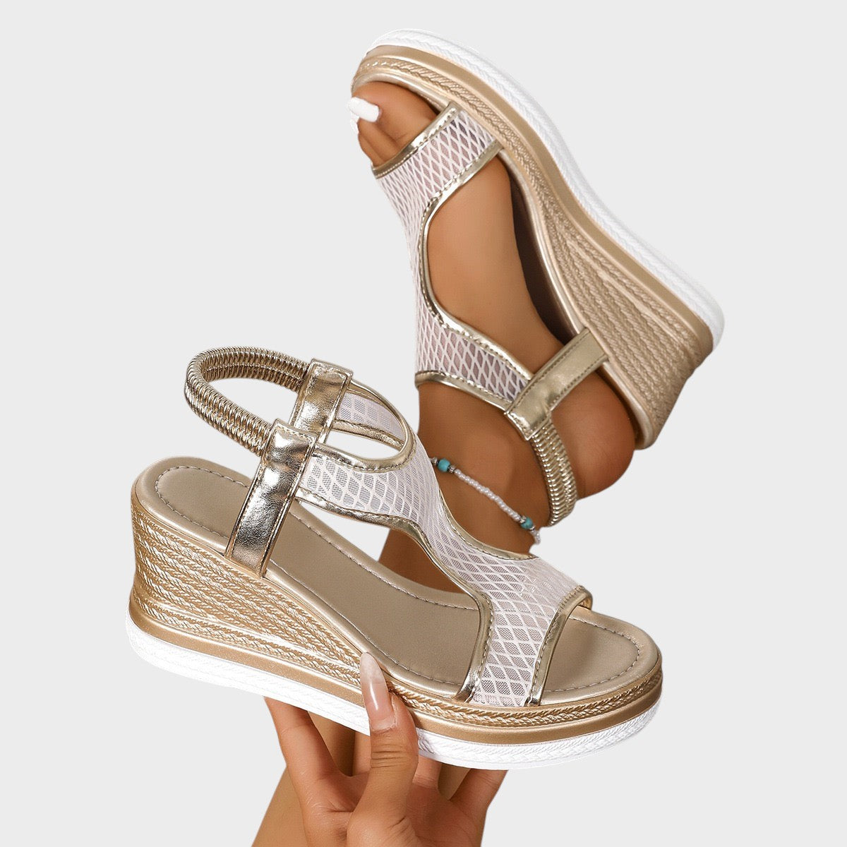 Sandalias ortopédicas mujer diseño elegante