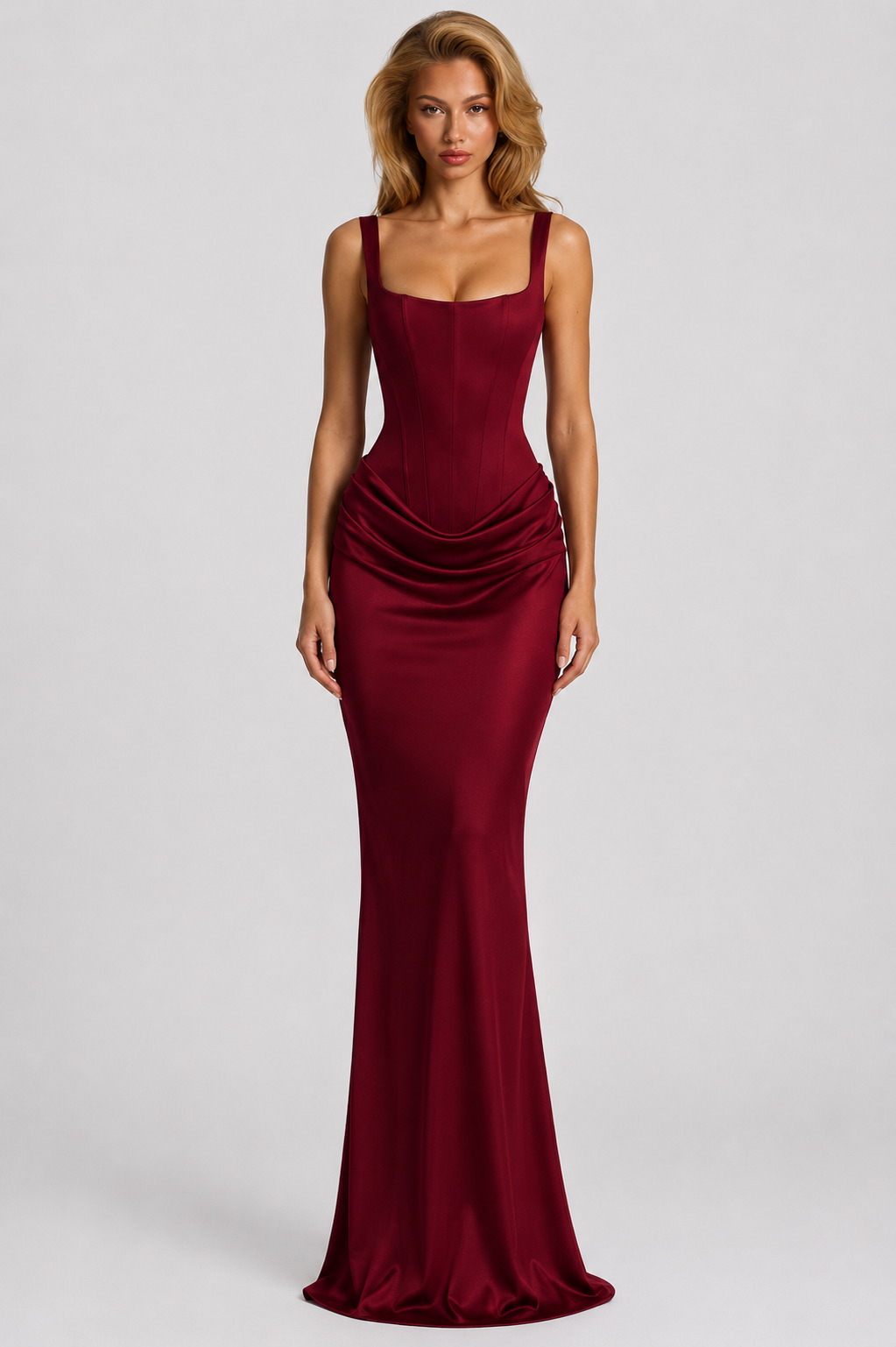 Vestido Corsé Mujer de Silueta Ajustada Elegante