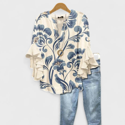 Blusa Mujer Ligera Tejido Suave Corte Casual - Mavetta