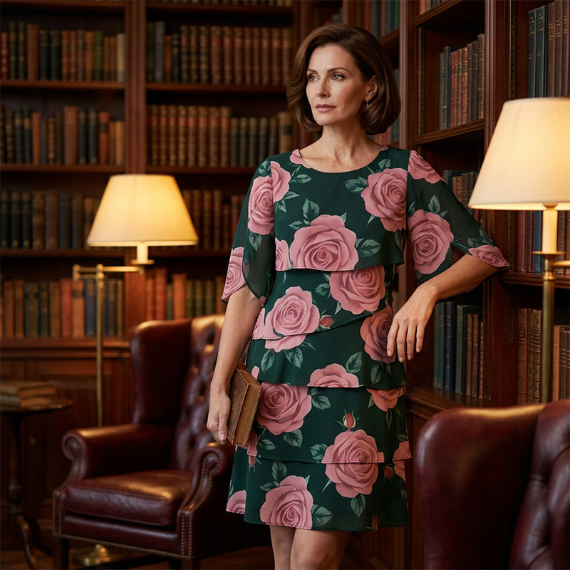 Vestido Verano Mujer Floral Ligero Suelto