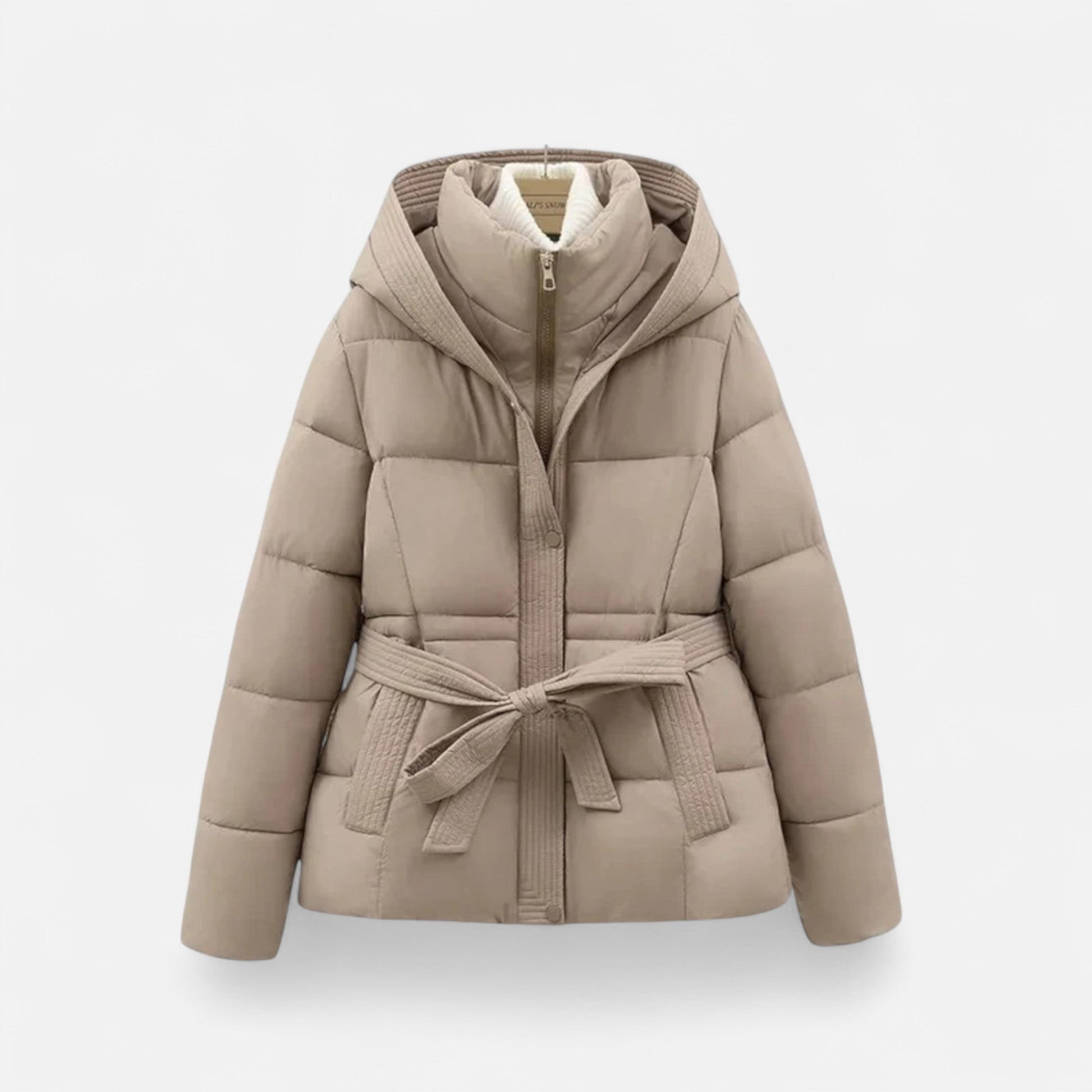 Chaqueta Mujer Acolchada Invierno Cinturón Ajustable - Mavetta