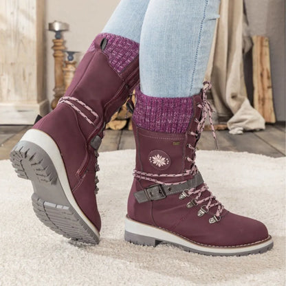 Botas invierno mujer impermeables suela antideslizante
