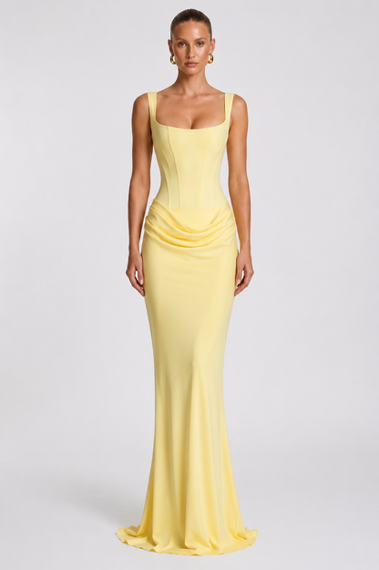 Vestido Corsé Mujer de Silueta Ajustada Elegante