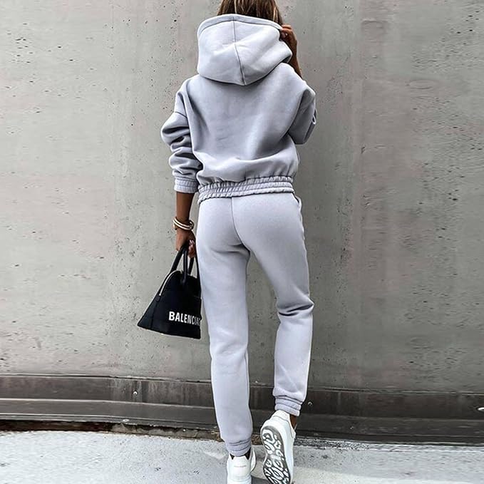 Conjunto Mujer de Chándal Algodón Cómodo Invierno y Viaje