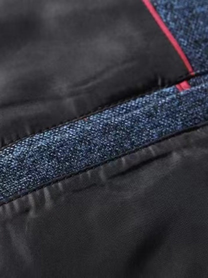 Blazer Hombre con Cierre Dos Botones Corte Clásico