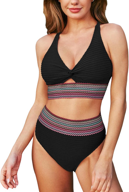Bikini Mujer con Control de Abdomen y Tejido Fresco