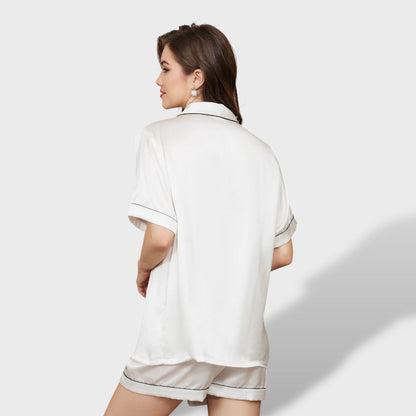 Pijama Corto Mujer Algodón Cómodo