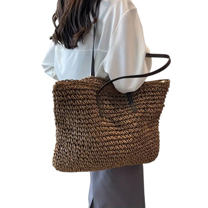 Bolso Tote Mujer Espacioso Estilo Relajado Playa