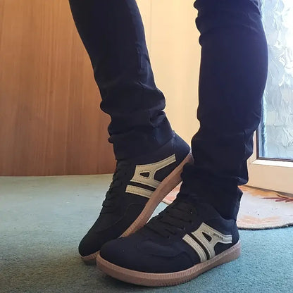 Zapatillas Retro Mujer con Cordones Suela Plana