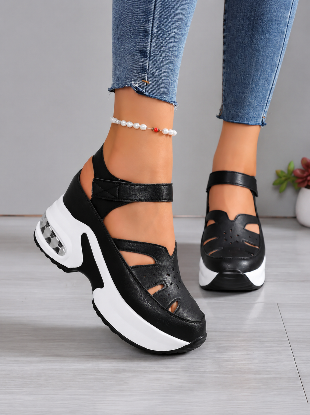 Sandalias Ortopédicas Mujer Acolchadas Confort