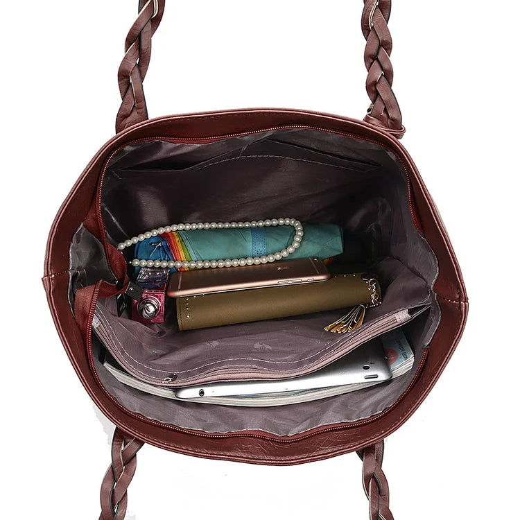 Bolso de mano Mujer con diseño estructurado rígido
