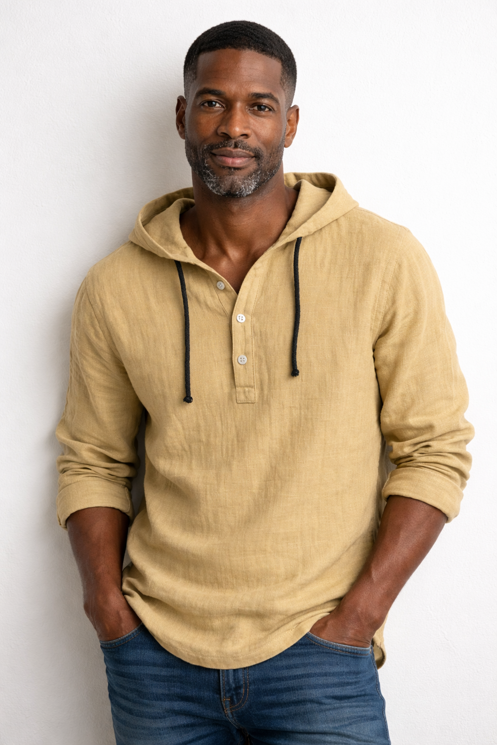 Camisa Hombre de Lino Corte Clásico