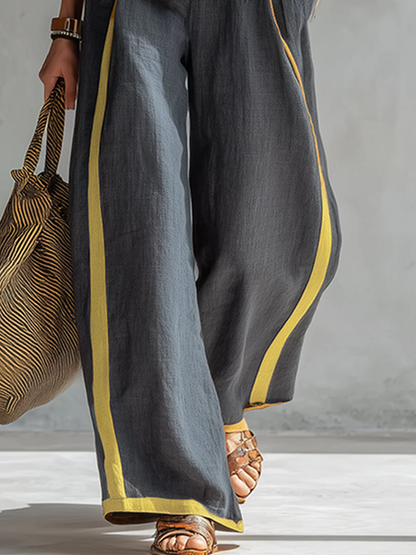 Conjunto Mujer Dos Piezas Diseño Color Block