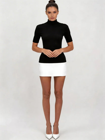 Vestido mini mujer Ajustado contraste - Mavetta