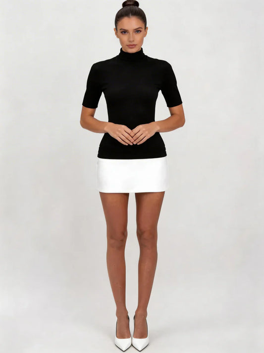 Vestido mini mujer Ajustado contraste - Mavetta