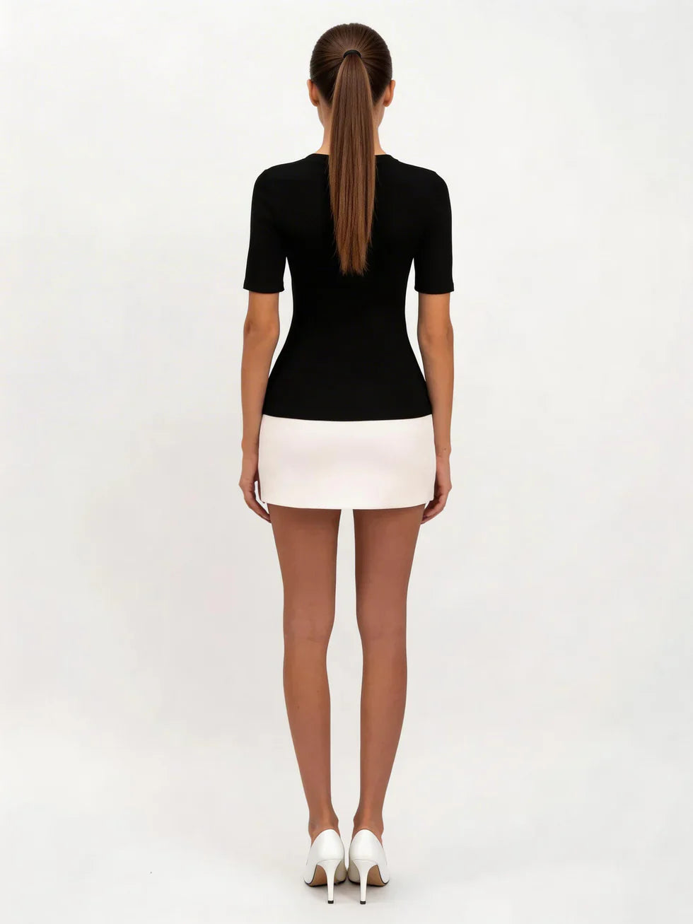 Vestido mini mujer Ajustado contraste